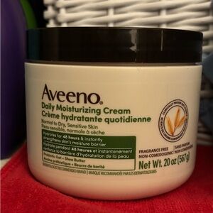 Aveeno Daily Moisturizing Cream 20oz - New Unopened